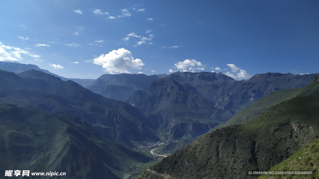 山 天空 云 全景图 地平线