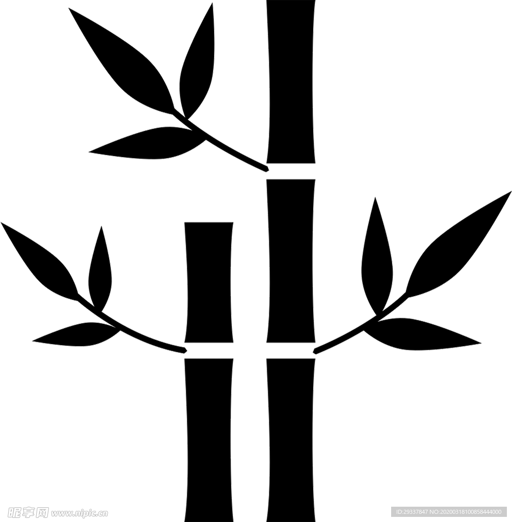 透明png竹子图片