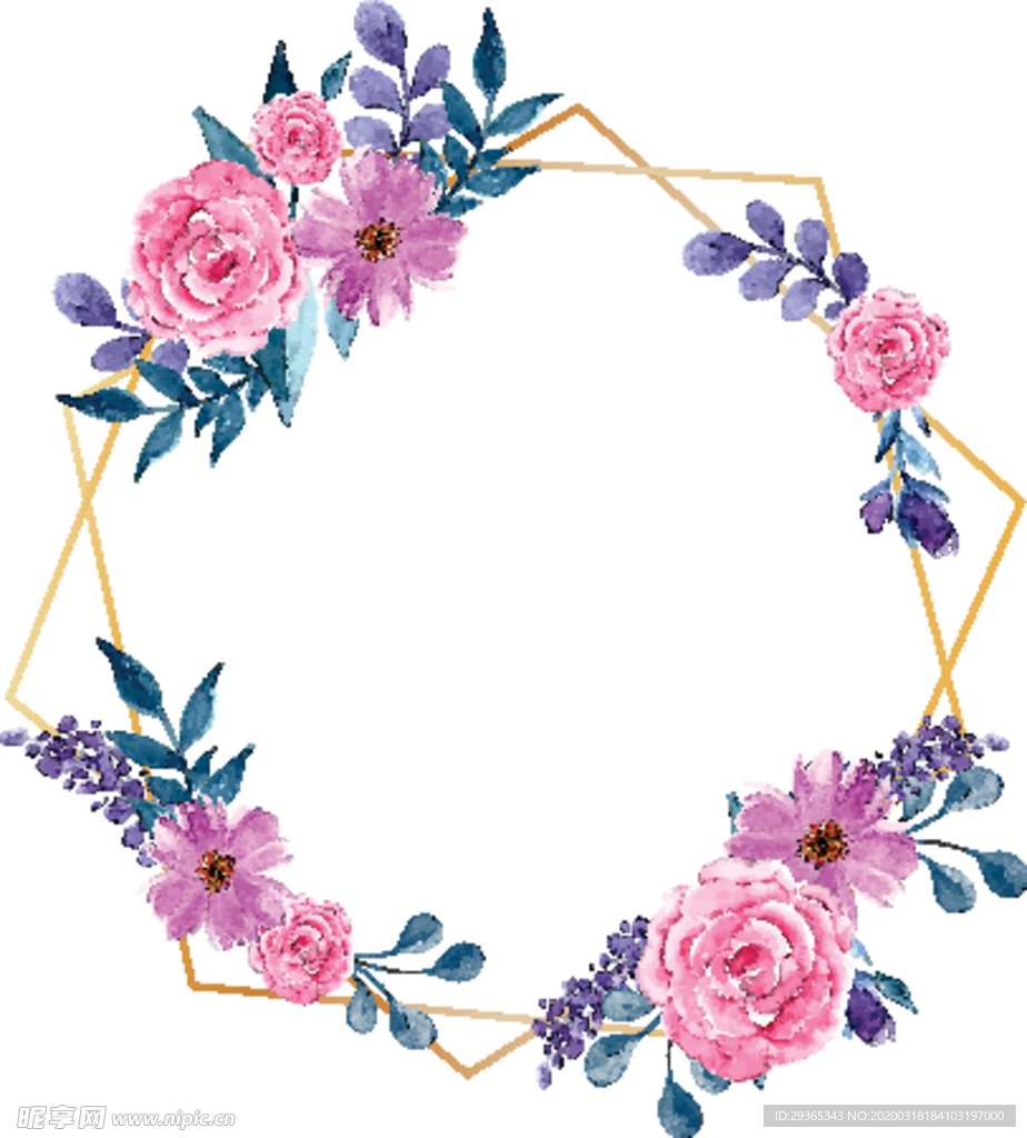 花环  免扣 素材