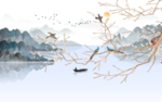 山水画
