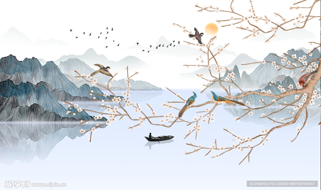 山水画