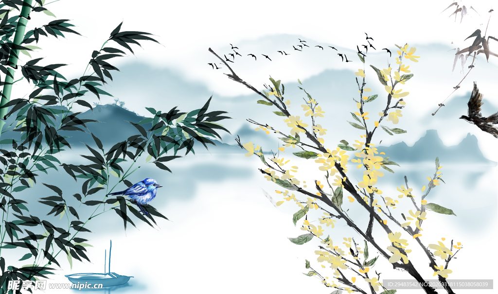 山水画