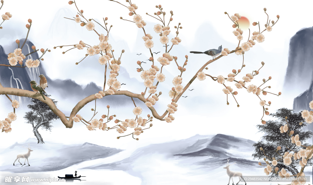 山水画