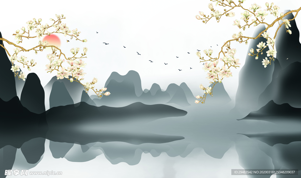 山水画