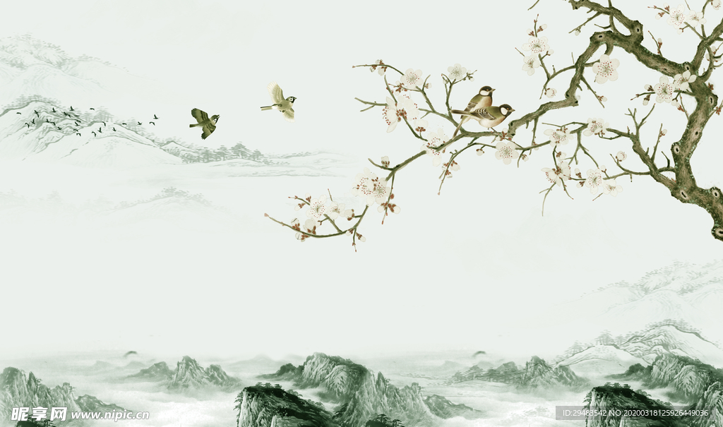 山水画