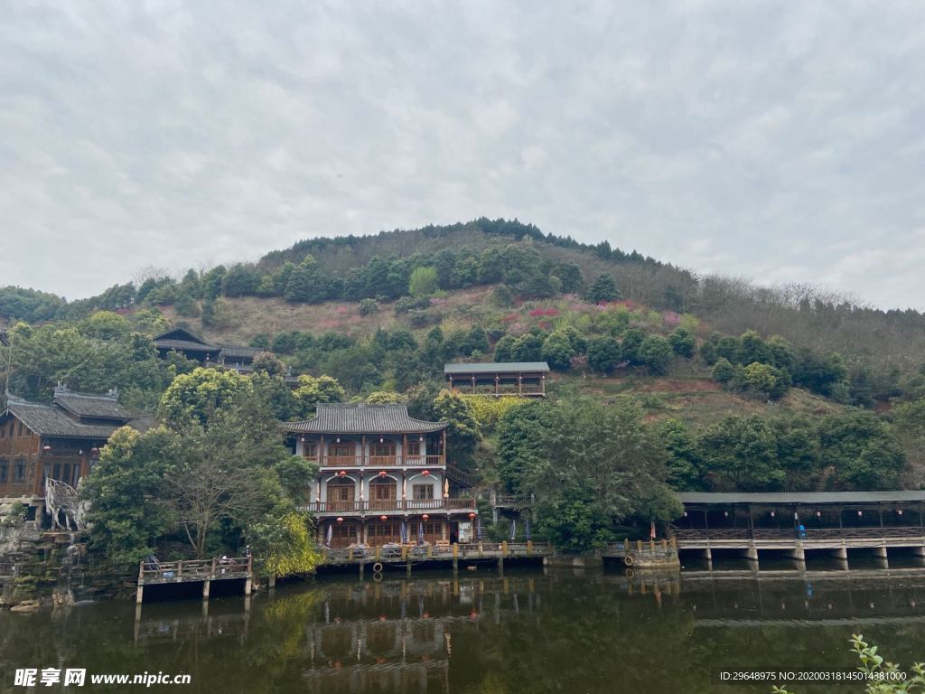 山庄 民宿 季节 自然 市郊