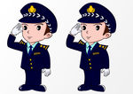 卡通警察