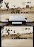 中国风背景墙