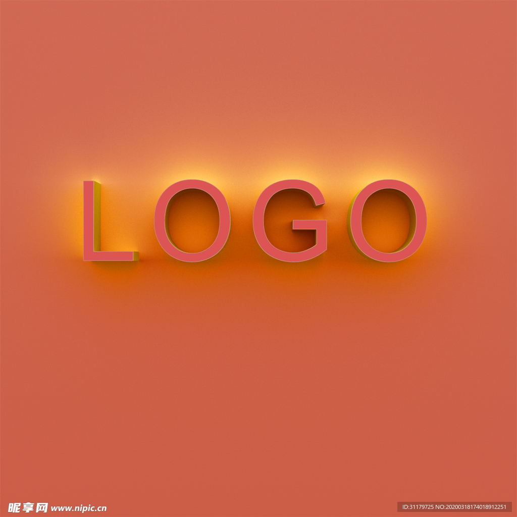 logo3D效果图