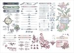 欧式花边花纹