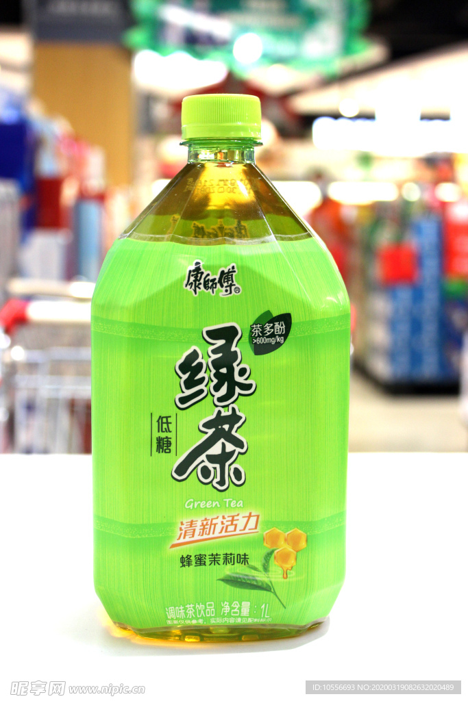 康师傅绿茶1L