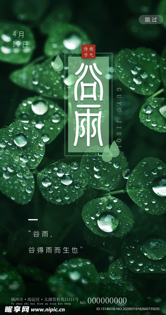 谷雨