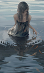 彩色动漫人物插画背景