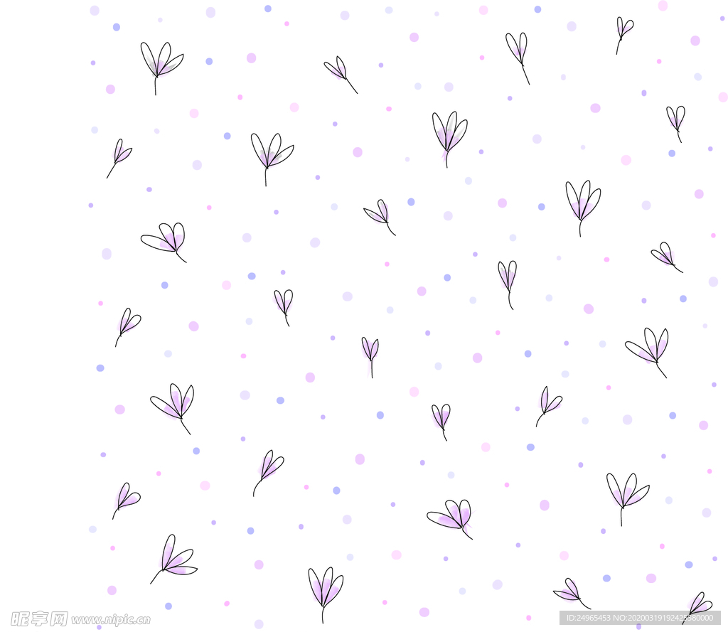 花草背景图