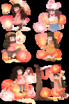 元宵节人物插画合集