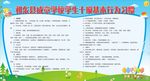 行为习惯宣传栏