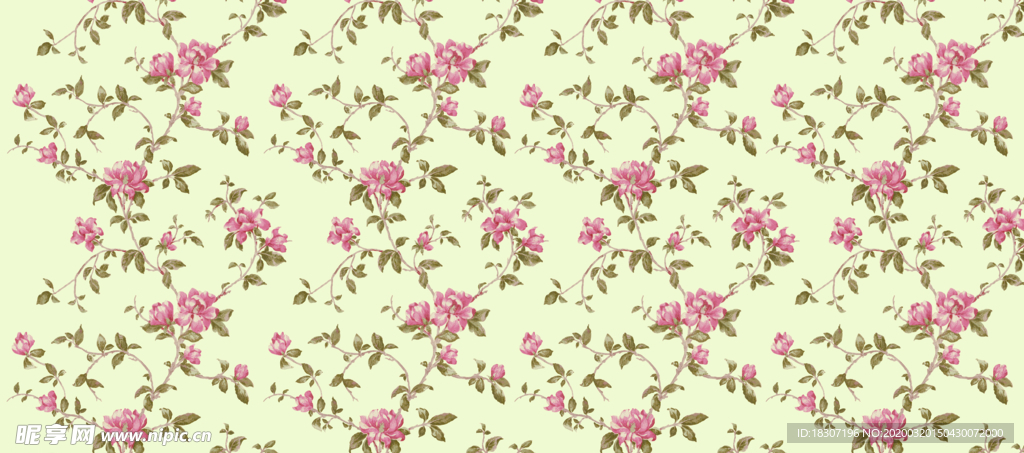 简约花纹