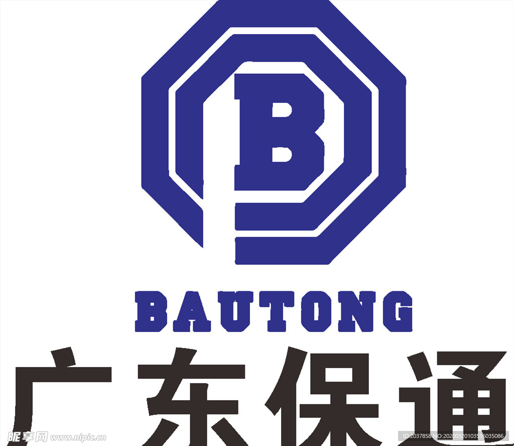 广东保通 建筑 LOGO 标志