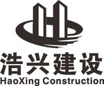 浩兴建设 建筑 LOGO 标志