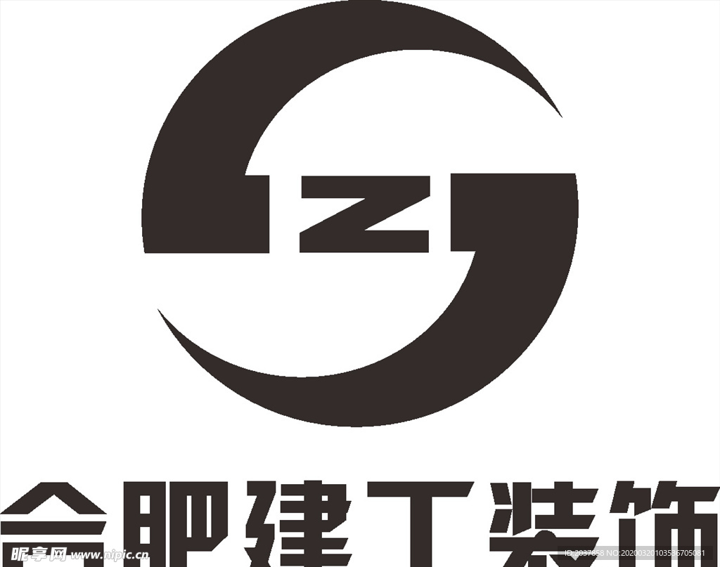 合肥建工装饰 建筑 LOGO