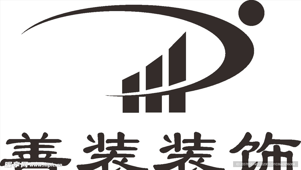 善装装饰 LOGO 建筑 建设