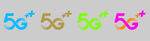 5G图标志素材