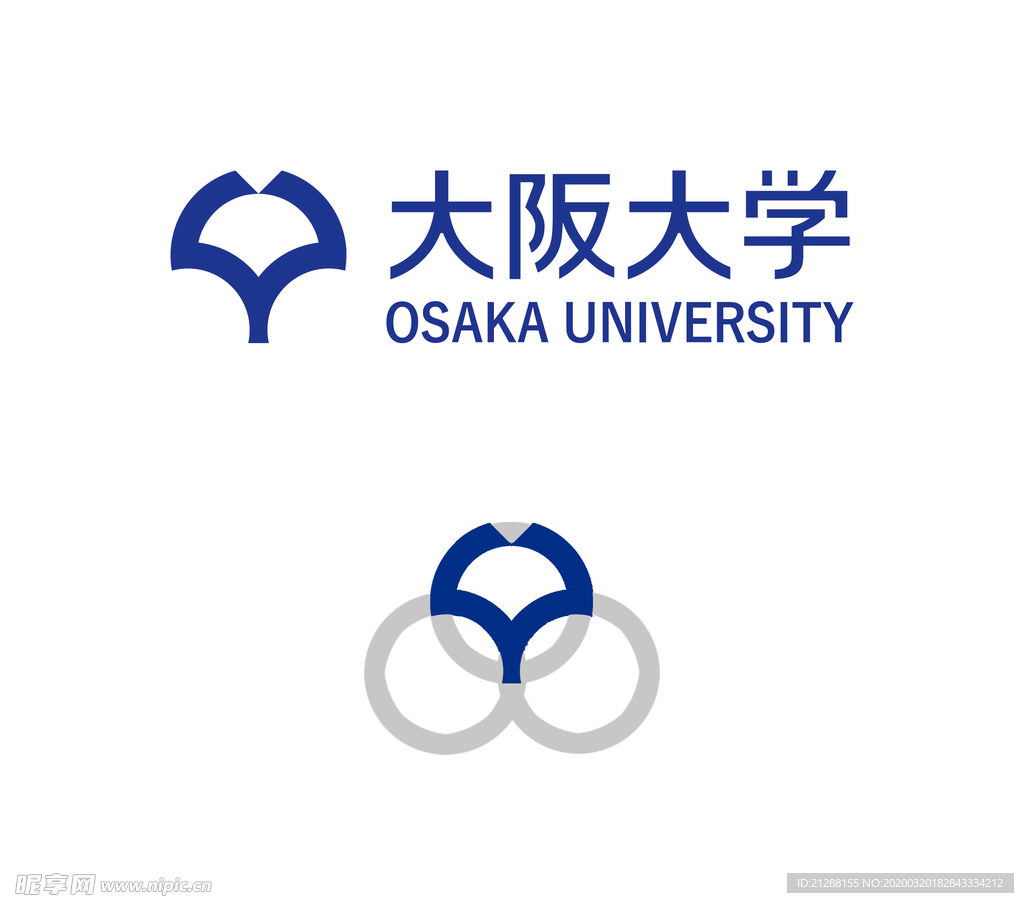 日本大阪大学校徽新版