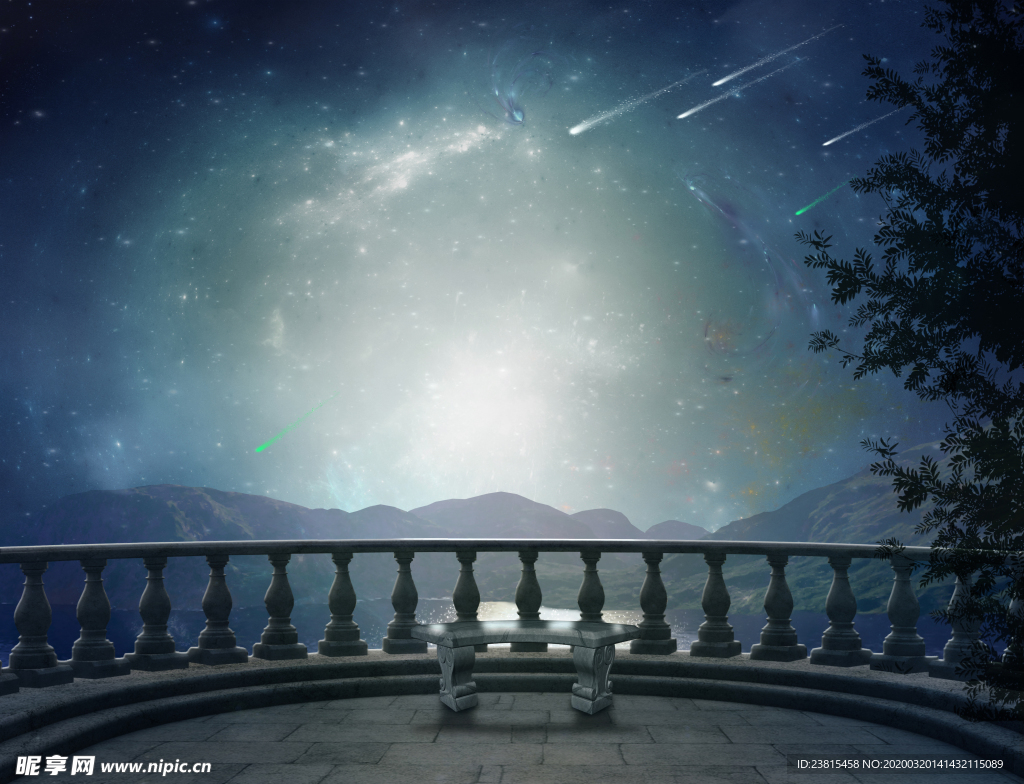 星空梦幻背景