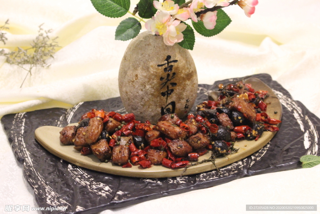辣炒牛肉粒