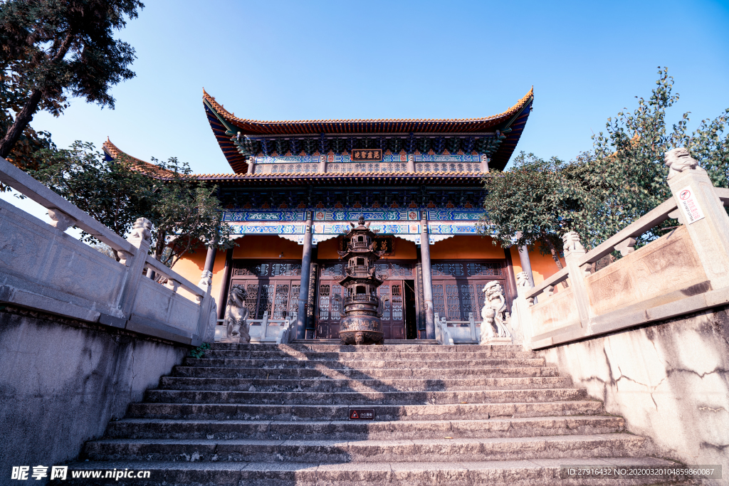 武汉宝通禅寺台阶