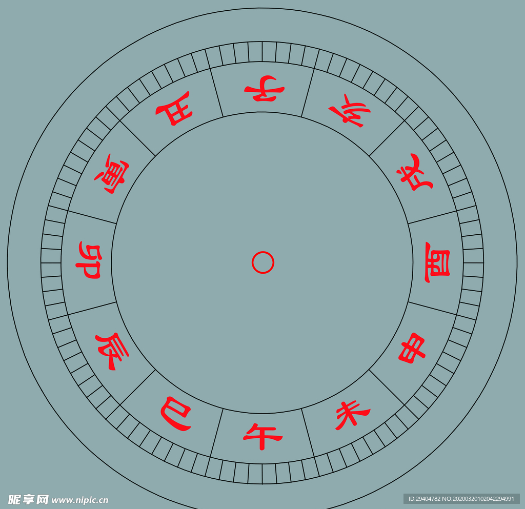 日晷矢量图图片