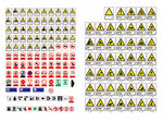 交通标示 交通标示牌 全套