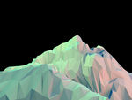 扁平化山
