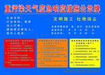建筑工程天气应急响应措施公示牌