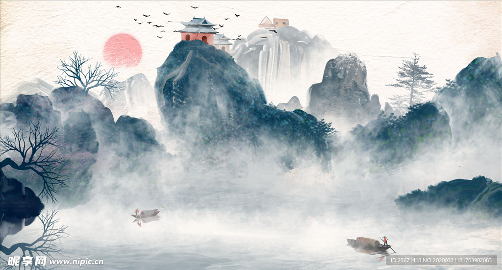 山水画
