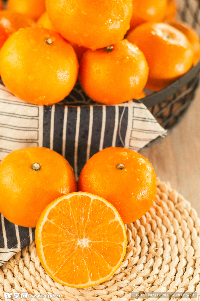橘子橙子柑橘柚子图片