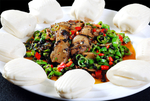 夹饼回锅肉
