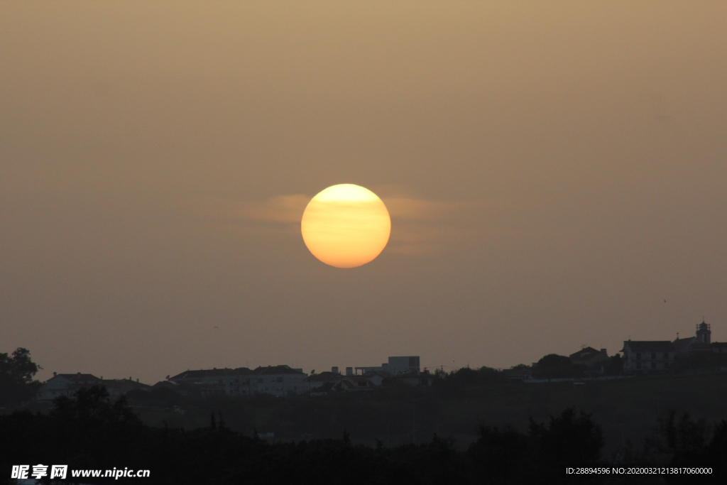 日落 太阳 景观 天空 自然