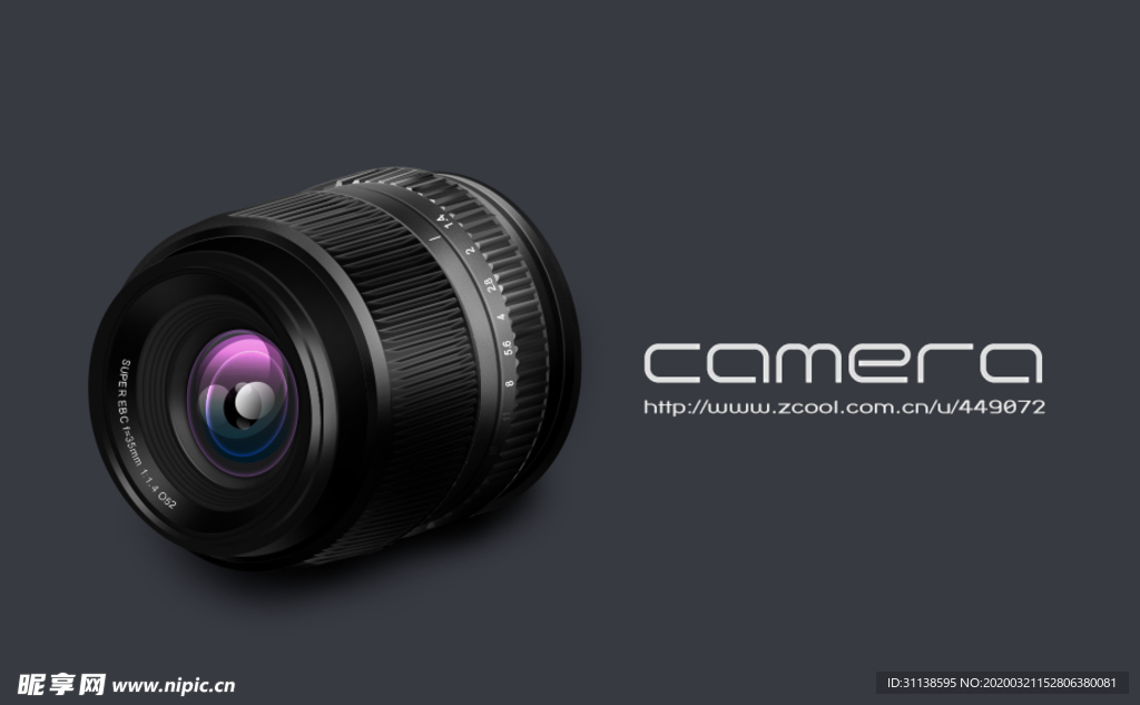 相机镜头icon