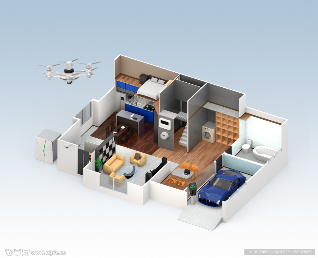 3D建筑模型