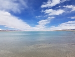 蓝天白云湖