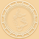 吊顶天花玉雕龙凤呈祥