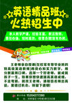 补课班招生宣传单