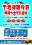 辅导班 作业班  热招中 宣传