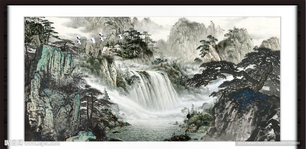 国画山水