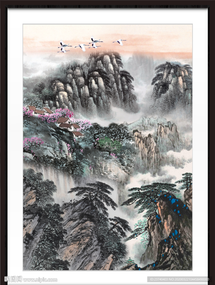 国画山水