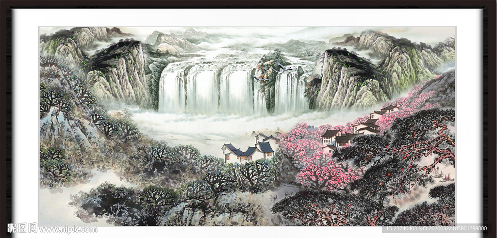 国画山水