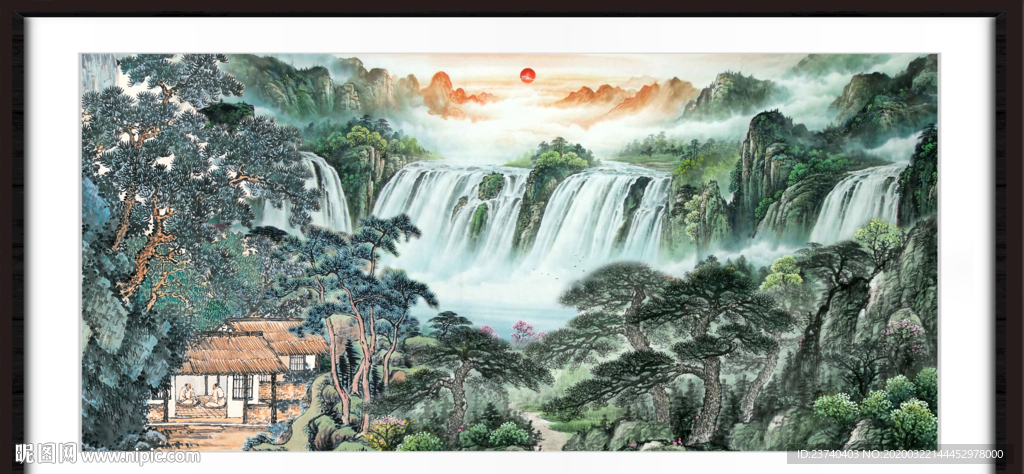 国画山水
