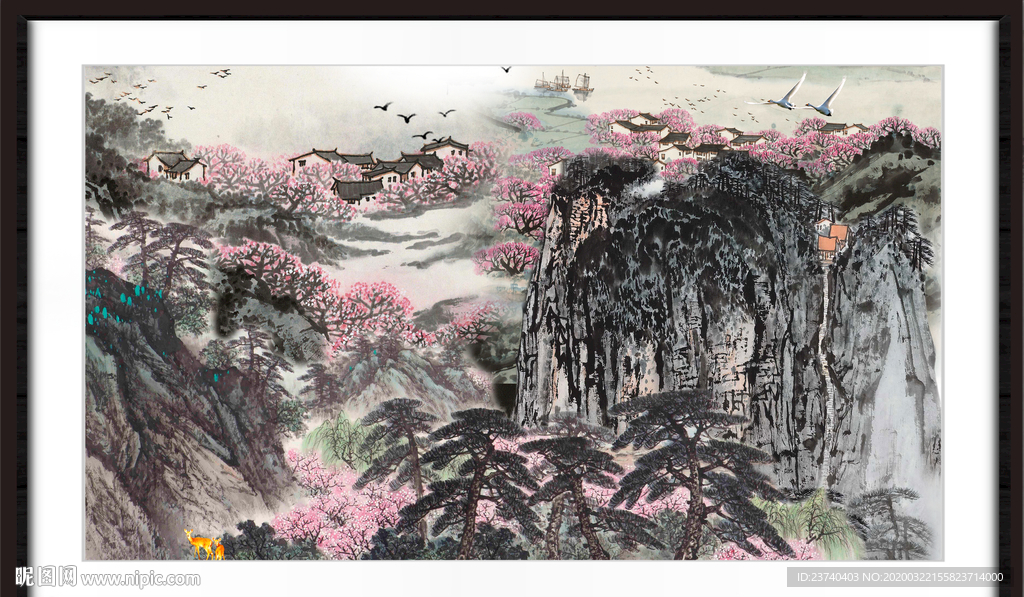 国画山水