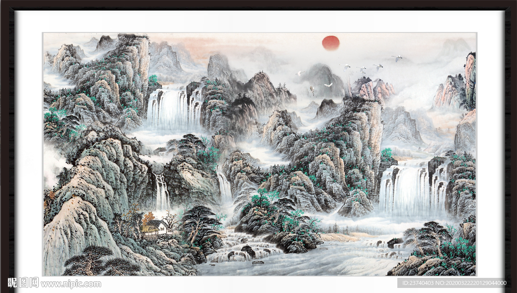 国画山水